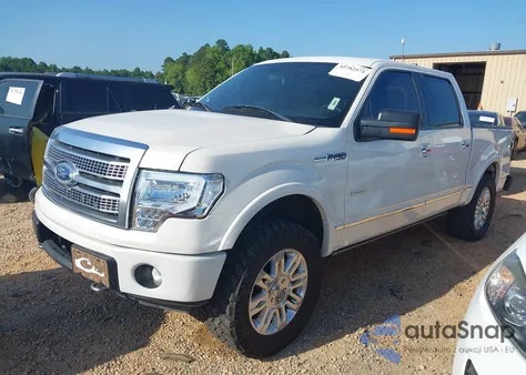 2012 Ford F-150 Platinum из США, поврежденный, VIN 1FTFW1ET3CFA33836